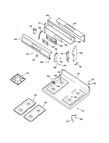 Control Panel & Cooktop parts for Kenmore Range 362.75329101 (36275329101, 362 75329101) from AppliancePartsPros.com