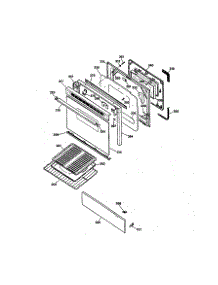 Door And Drawer parts for Kenmore Range 362.75471691 (36275471691, 362 75471691) from AppliancePartsPros.com