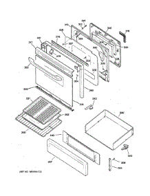Door & Drawer Parts parts for Kenmore Range 362.75621302 (36275621302, 362 75621302) from AppliancePartsPros.com