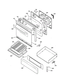 Door & Drawer Parts parts for Kenmore Range 362.75622300 (36275622300, 362 75622300) from AppliancePartsPros.com