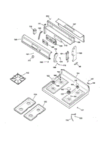 Control Panel & Cooktop parts for Kenmore Range 362.75944101 (36275944101, 362 75944101) from AppliancePartsPros.com