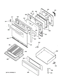 Door & Drawer Parts parts for Kenmore Range 362.75949102 (36275949102, 362 75949102) from AppliancePartsPros.com