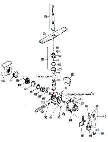 Pump And Motor parts for Kenmore Dishwasher 363.1401892 (3631401892, 363 1401892) from AppliancePartsPros.com