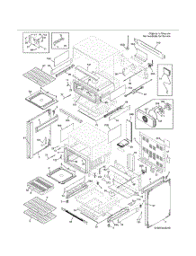 Body parts for Kenmore Range 790.75429410 (79075429410, 790 75429410) from AppliancePartsPros.com