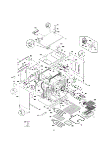 Body parts for Kenmore Range 790.75503201 (79075503201, 790 75503201) from AppliancePartsPros.com