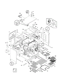 Body parts for Kenmore Range 790.75503204 (79075503204, 790 75503204) from AppliancePartsPros.com