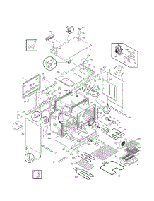 Body parts for Kenmore Range 790.75603700 (79075603700, 790 75603700) from AppliancePartsPros.com