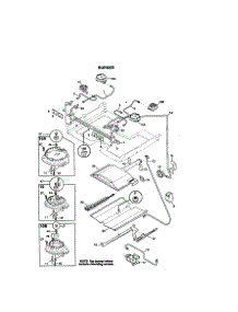 Burner parts for Kenmore Range 790.75904990 (79075904990, 790 75904990) from AppliancePartsPros.com