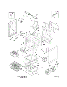 Body parts for Kenmore Range 790.77453800 (79077453800, 790 77453800) from AppliancePartsPros.com