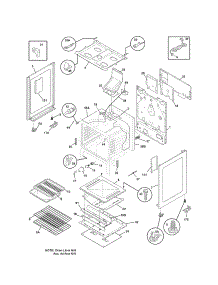 Body parts for Kenmore Range 790.77462800 (79077462800, 790 77462800) from AppliancePartsPros.com