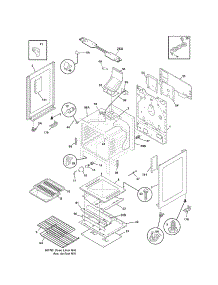 Body parts for Kenmore Range 790.77462801 (79077462801, 790 77462801) from AppliancePartsPros.com