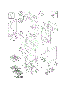 Body parts for Kenmore Range 790.77463800 (79077463800, 790 77463800) from AppliancePartsPros.com