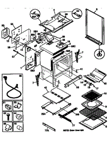 Body parts for Kenmore Range 790.77471790 (79077471790, 790 77471790) from AppliancePartsPros.com