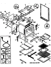 Body parts for Kenmore Range 790.77475790 (79077475790, 790 77475790) from AppliancePartsPros.com