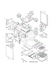 Body parts for Kenmore Range 790.77476792 (79077476792, 790 77476792) from AppliancePartsPros.com