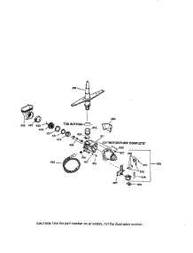 Motor-Pump Mechanism parts for Kenmore Dishwasher 363.14478790 (36314478790, 363 14478790) from AppliancePartsPros.com