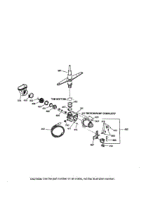 Motor-Pump Mechanism parts for Kenmore Dishwasher 363.15161790 (36315161790, 363 15161790) from AppliancePartsPros.com