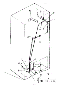 Ice Maker Installation parts for Kenmore Refrigerator 253.8589120 (2538589120, 253 8589120) from AppliancePartsPros.com