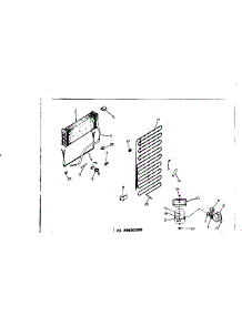 Unit Parts parts for Kenmore Refrigerator 253.8602570 (2538602570, 253 8602570) from AppliancePartsPros.com