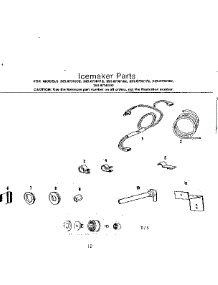 Icemaker Parts parts for Kenmore Refrigerator 253.8738112 (2538738112, 253 8738112) from AppliancePartsPros.com