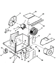 Electrical System And Air Handling parts for Kenmore Heat Pump System 253.8740654 (2538740654, 253 8740654) from AppliancePartsPros.com