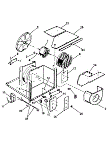 Electrical System And Air Handling parts for Kenmore Air Conditioner 253.8740656 (2538740656, 253 8740656) from AppliancePartsPros.com