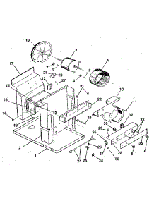 Electrical System And Air Handling parts for Kenmore Air Conditioner 253.8740665 (2538740665, 253 8740665) from AppliancePartsPros.com