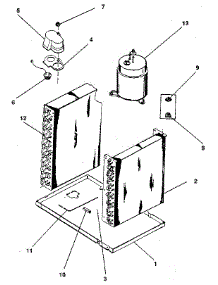 Unit parts for Kenmore Air Conditioner 253.8740667 (2538740667, 253 8740667) from AppliancePartsPros.com