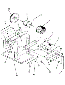 Electrical System And Air Handling parts for Kenmore Air Conditioner 253.8740667 (2538740667, 253 8740667) from AppliancePartsPros.com