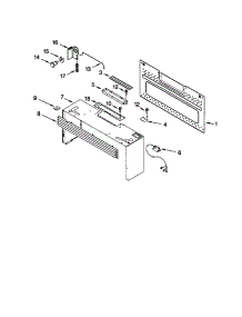 Cabinet And Installation parts for Kenmore Microwave 665.60609000 (66560609000, 665 60609000) from AppliancePartsPros.com