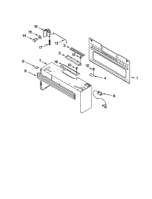 Cabinet And Installation parts for Kenmore Microwave 665.61617100 (66561617100, 665 61617100) from AppliancePartsPros.com