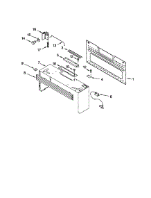 Cabinet And Installation parts for Kenmore Microwave 665.61624100 (66561624100, 665 61624100) from AppliancePartsPros.com