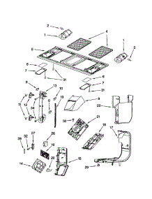 Interior And Ventilation parts for Kenmore Microwave 665.61684102 (66561684102, 665 61684102) from AppliancePartsPros.com