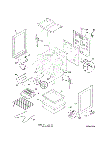 Body parts for Kenmore Range 790.90839603 (79090839603, 790 90839603) from AppliancePartsPros.com
