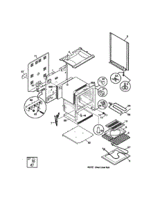 Body parts for Kenmore Range 790.91105890 (79091105890, 790 91105890) from AppliancePartsPros.com