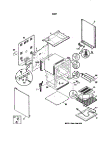 Body parts for Kenmore Range 790.91106891 (79091106891, 790 91106891) from AppliancePartsPros.com