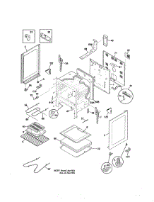 Body parts for Kenmore Range 790.91314011 (79091314011, 790 91314011) from AppliancePartsPros.com