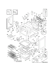 Body parts for Kenmore Range 790.92183012 (79092183012, 790 92183012) from AppliancePartsPros.com