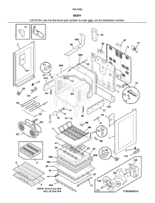 Body parts for Kenmore Range 790.92652810 (79092652810, 790 92652810) from AppliancePartsPros.com