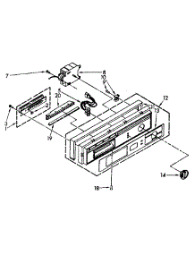 Control Panel Parts parts for Kenmore Dishwasher 665.1778581 (6651778581, 665 1778581) from AppliancePartsPros.com