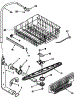 Upper Dishrack And Water Feed