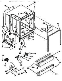 Tub Assembly parts for Kenmore Dishwasher 665.17798790 (66517798790, 665 17798790) from AppliancePartsPros.com