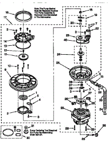 Pump And Motor parts for Kenmore Dishwasher 665.17798790 (66517798790, 665 17798790) from AppliancePartsPros.com