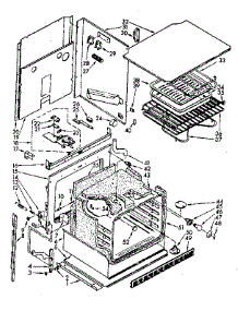 Oven Parts parts for Kenmore Range 665.4098890 (6654098890, 665 4098890) from AppliancePartsPros.com