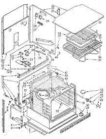 Oven parts for Kenmore Wall Oven 665.4098911 (6654098911, 665 4098911) from AppliancePartsPros.com