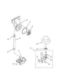 Fill And Overfill parts for Kenmore Dishwasher 665.15934000 (66515934000, 665 15934000) from AppliancePartsPros.com