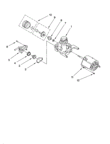 Pump And Motor Parts parts for Kenmore Dishwasher 665.17432002 (66517432002, 665 17432002) from AppliancePartsPros.com