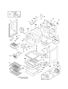 Body parts for Kenmore Range 790.92802011 (79092802011, 790 92802011) from AppliancePartsPros.com