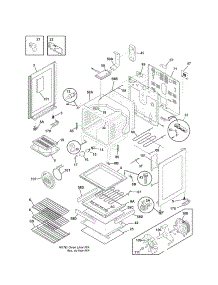 Body parts for Kenmore Range 790.92802012 (79092802012, 790 92802012) from AppliancePartsPros.com