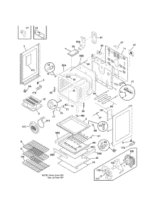 Body parts for Kenmore Range 790.92803012 (79092803012, 790 92803012) from AppliancePartsPros.com